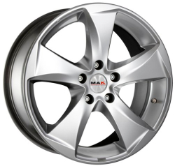 Диск колесный MAK Raptor 5 8.5/R19 5x114,3 ET35 D76.0 Hyper Silver