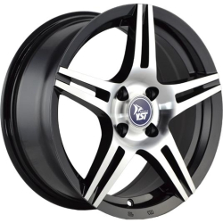 Диск колесный YST X-4 6.0/R15 4x100 ET48 D54.1 BKF