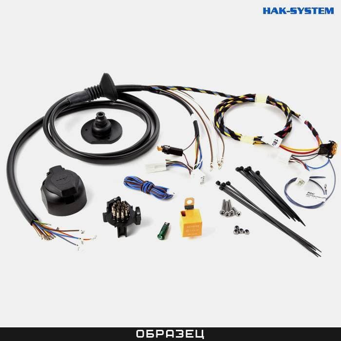 Штатная электрика фаркопа Hak-System (полный комплект) 7-полюсная для Ford Galaxy II 2006-2015