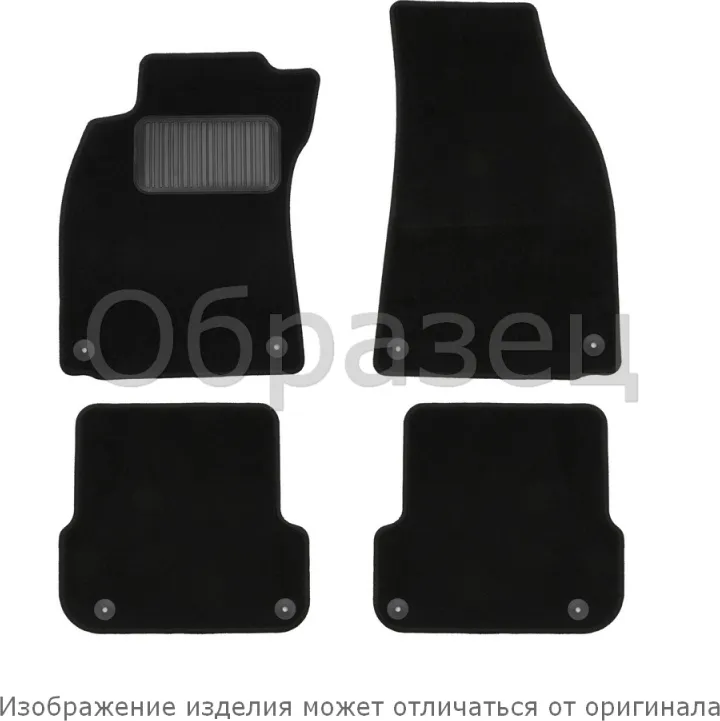 Коврики текстильные Autofamily для салона Mitsubishi Outlander XL 2010-2012