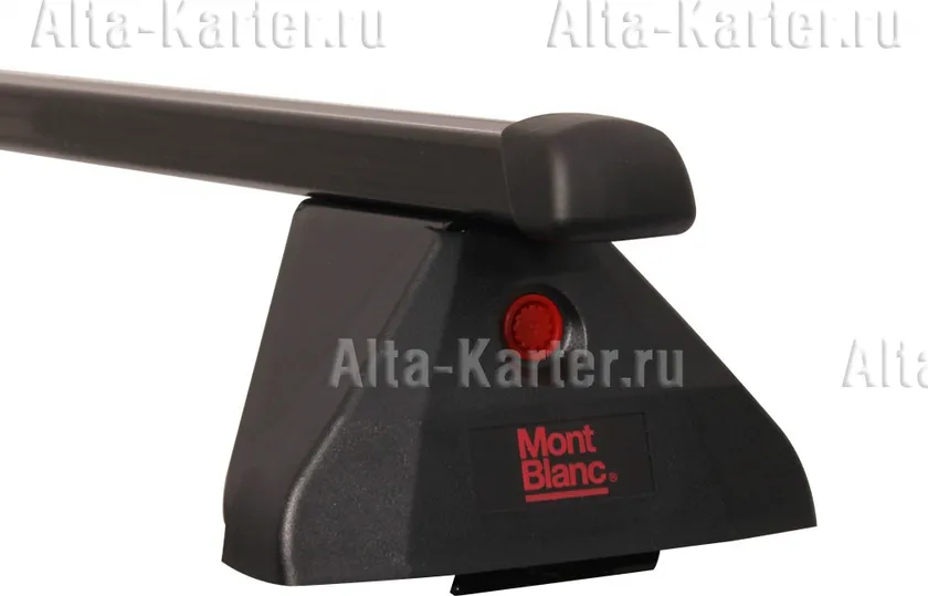 Багажник на крышу Mont Blanc Flex 2 на штатные места для Nissan Kubistar Van 2004-2009 (Прямоугольные дуги)