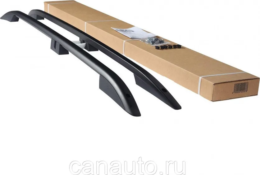 Рейлинги продольные Can Otomotiv для Volkswagen T5 короткая база 2003-2015 ЧЕРНЫЕ