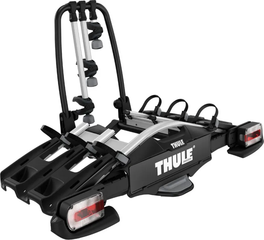 Велобагажник Thule VeloCompact 927 на фаркоп для перевозки 3-х велосипедов