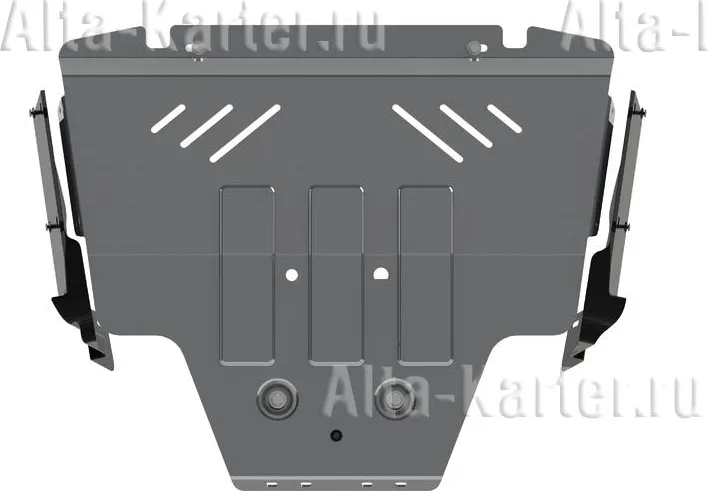 Защита алюминиевая Шериф для картера Subaru Forester IV 2013-2018