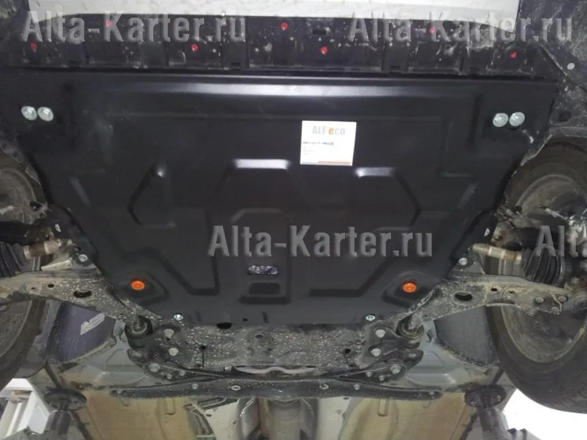 Защита алюминиевая Alfeco для картера и КПП Ford Kuga II 2013-2020