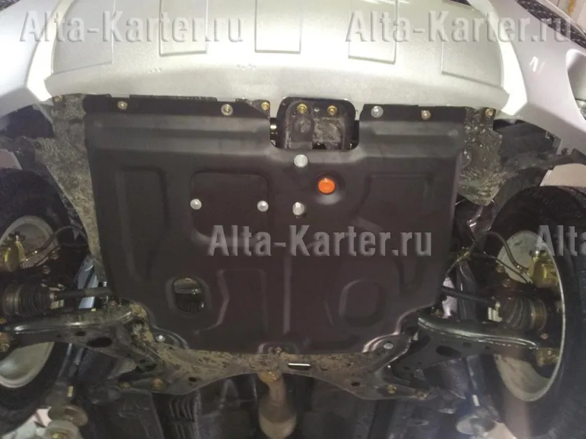 Защита алюминиевая Alfeco для картера и КПП Lifan X60 2012-2020