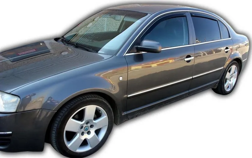 Дефлекторы Heko для окон Skoda Superb I 2001-2008