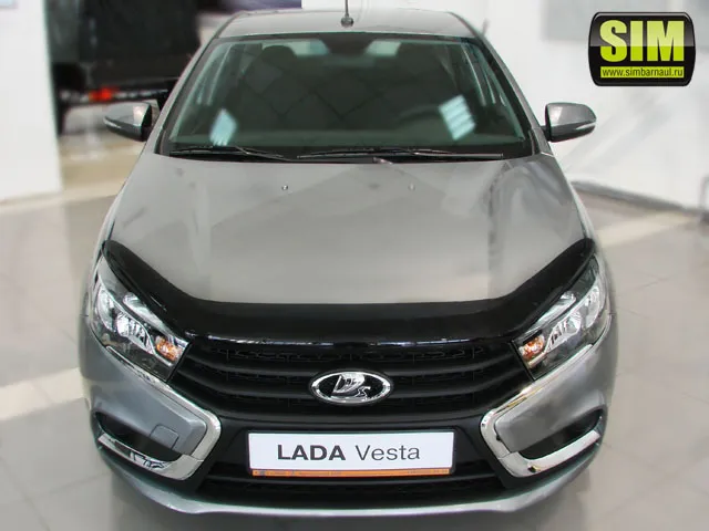 Дефлектор SIM для капота Lada Vesta 2015-2020