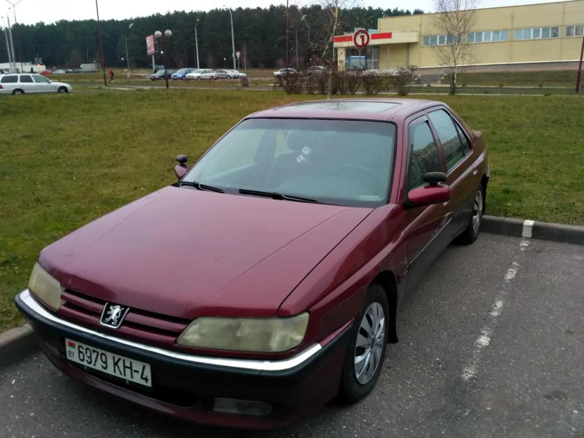 Дефлекторы Heko для окон (передняя пара) Peugeot 605 1989-2000