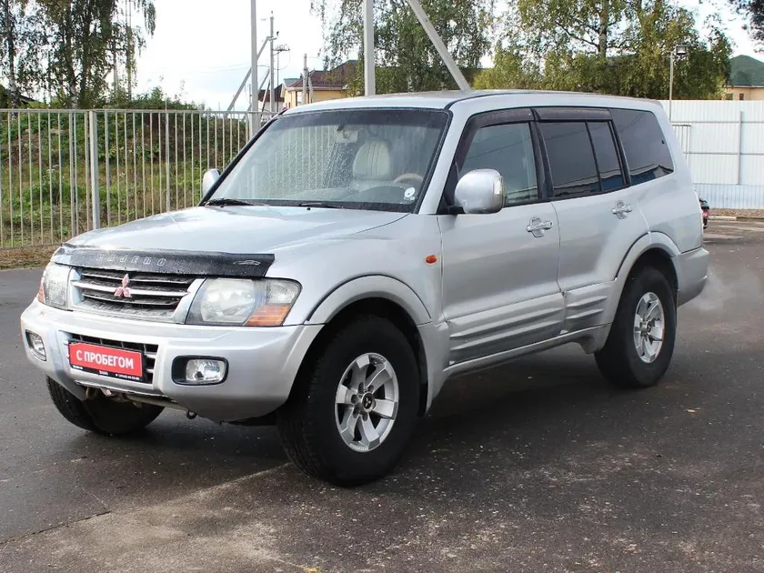 Дефлектор VT52 для капота Mitsubishi Pajero III 2000-2006