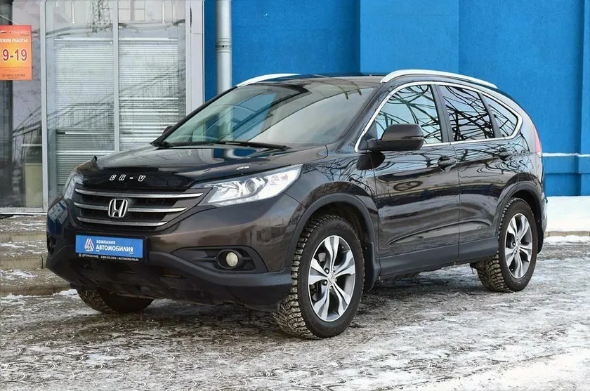 Дефлектор VT52 для капота Honda CR-V IV 2012-2018