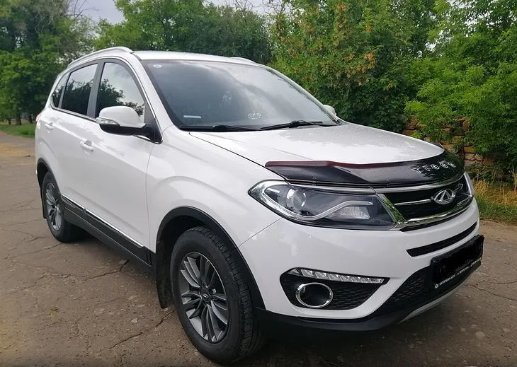 Дефлектор Vip-Tuning для капота Chery Tiggo 5 (T21) 2014-2020