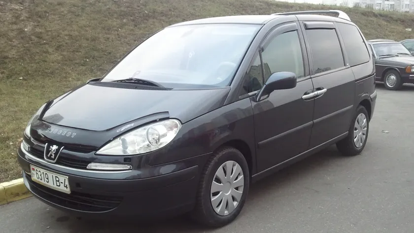 Дефлектор VT52 для капота Peugeot 807 2002-2008