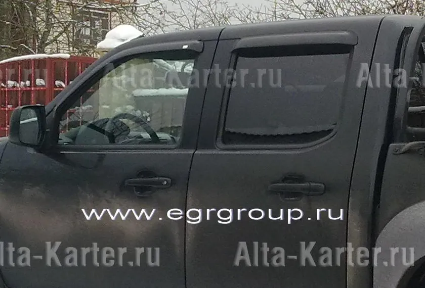 Дефлекторы EGR для окон Ford Ranger II пикап 2006-2011