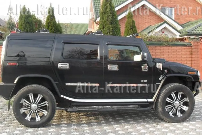 Дефлекторы Cobra Tuning для окон Hummer H2 2002-2009