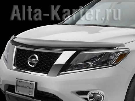 Дефлектор Weathertech для капота Nissan Pathfinder R52 2014-2020