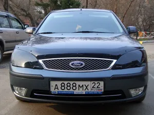 Защита SIM передних фар темная для Ford Mondeo III 2000-2007