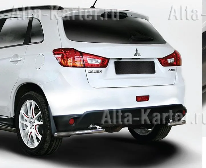 Защита Союз-96 задняя (уголки) d42 для Mitsubishi ASX 2013-2020