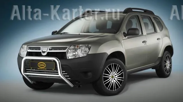 Накладка на решётку бампера Cobra для Renault Duster 2011-2020