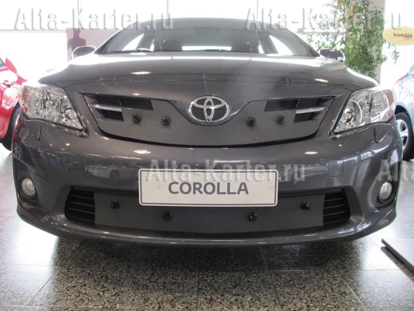 Утеплитель радиатора Tammers для Toyota Corolla E150  рестайлинг 2011-2013