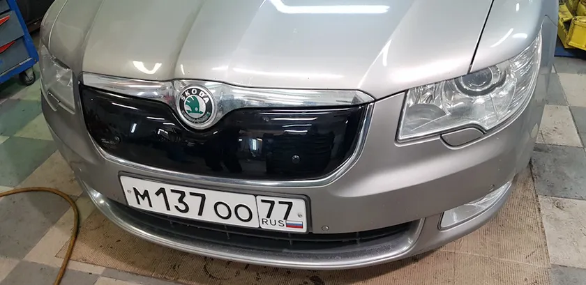 Утеплитель радиатора Heko для Skoda Superb II 2013-2015