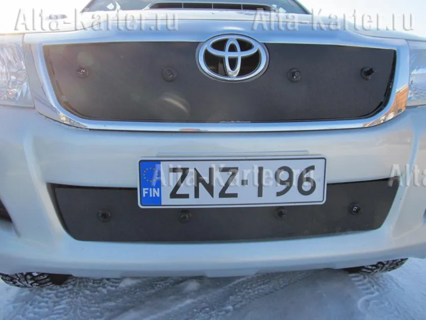 Утеплитель радиатора Tammers для Toyota Hilux VII 2012-2015