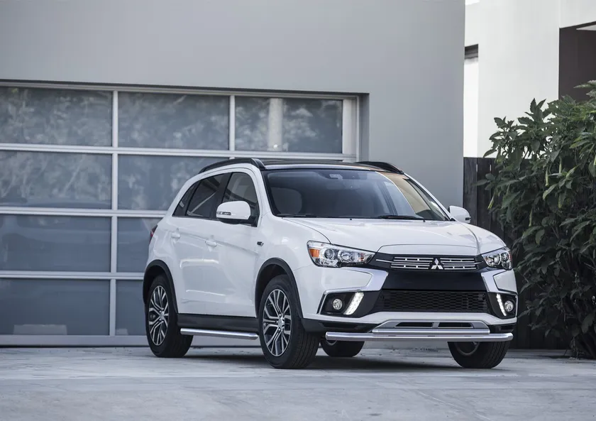 Решетка Rival радиатора d10 для Mitsubishi ASX I рестайлинг 2017-2020