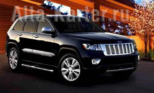 Накладки Noble зеркала для Jeep Grand Cherokee WK2 2013-2020