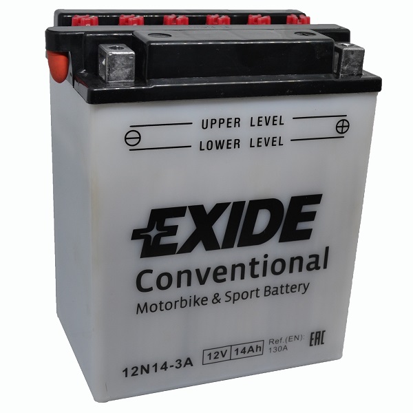 Аккумуляторная батарея Exide 12N143A (12В, 14А/ч)