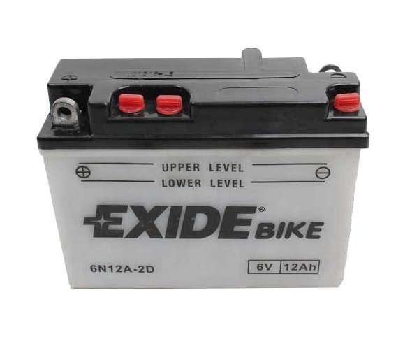 Аккумуляторная батарея Exide 6N12A2D (6В, 12А/ч)