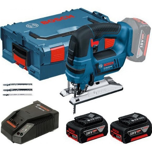 Аккумуляторный лобзик Bosch GST 18 V-LI B L-Boxx 2x4Ah