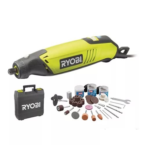 Прямошлифовальная машина Ryobi EHT150V45A + набор 5133001862