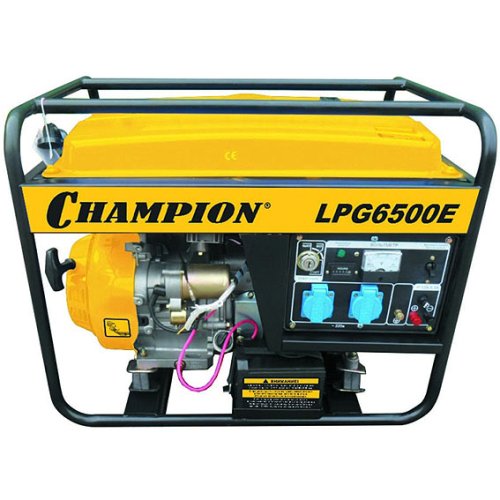 Генератор комбинированный Champion LPG6500E