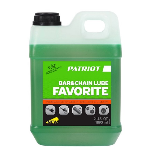 Масло цепное PATRIOT FAVORITE BAR&CHAIN LUBE 1,892л