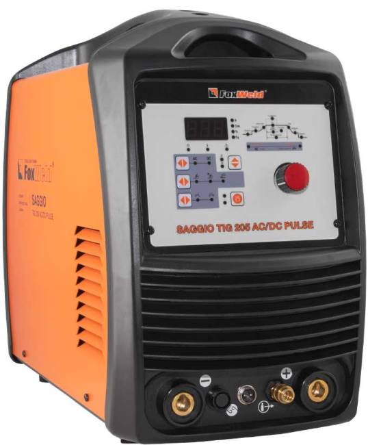 Аппарат аргонодуговой сварки Foxweld SAGGIO TIG 205 AC/DC Pulse 7586