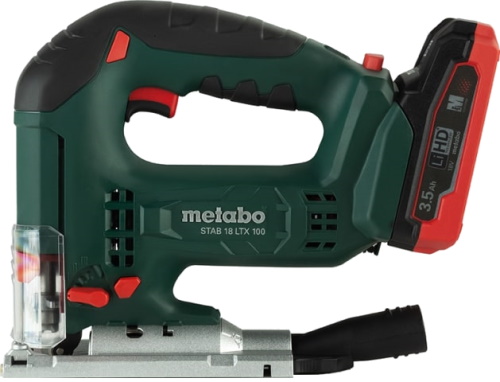 Аккумуляторный лобзик Metabo STAB 18 LTX 100 T03350