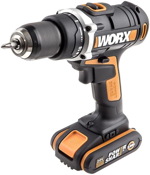 Дрель-шуруповерт аккумуляторная WORX WX183.1