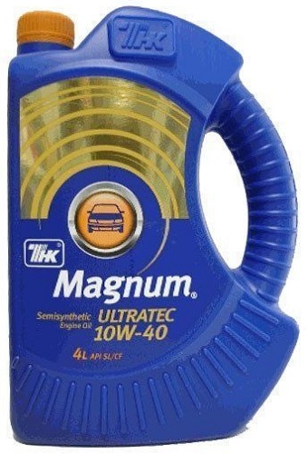 Масло моторное полусинтетическое ТНК 40615742 Magnum Ultratec 10W-40, 4л