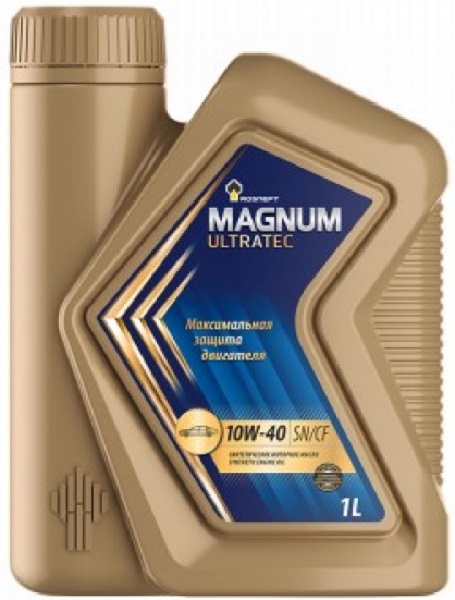 Масло моторное синтетическое Роснефть 40814932 RN Magnum Ultratec 10W-40, 1л