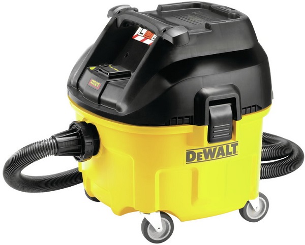 Промышленный пылесос для сухой/влажной уборки класса L DeWalt DWV901L-QS