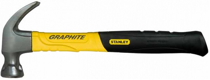 Молоток с гвоздодером Stanley GRAPHITE 1-51-505 (450 г)