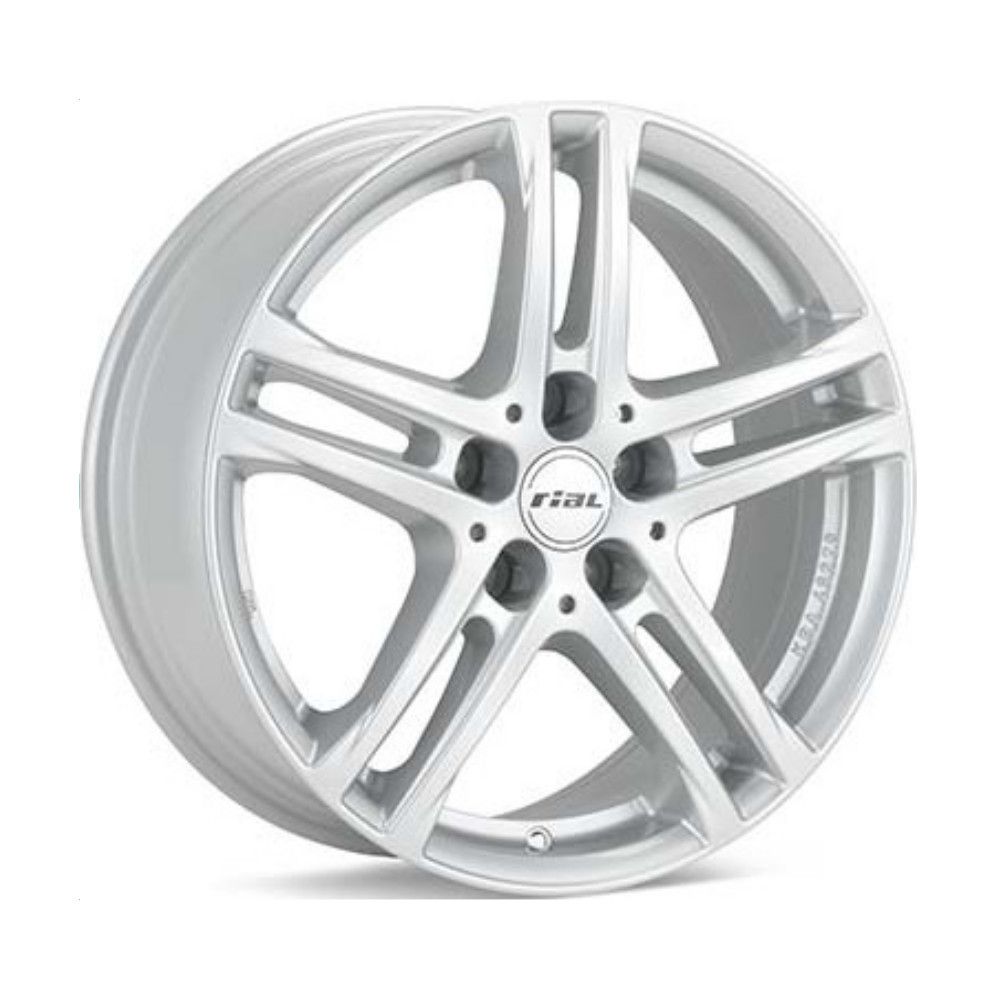 Диск колесный литой Rial Bavaro 6,5/R16 5x100 ET38 D57,1 Polar Silver