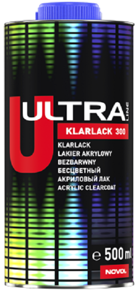 Лак акриловый Novol 99223 Ultra klarlack 300 ms 2+1 с отвердителем