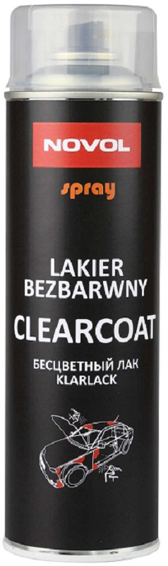 Лак бесцветный Novol 34002 SPRAY CLEARCOAT