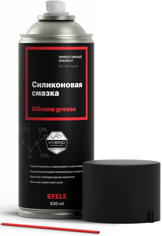 Смазка Efele 4627117295387 силиконовая So-780 spray