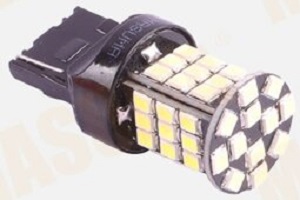 Лампа светодиодная двухконтактная Masuma L722 12v 21+5w led t20 smd 1-2w [уп.2]