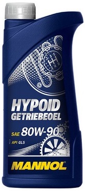 Масло трансмиссионное минеральное Mannol 4036021101064 HYPOID GETRIEBEOEL 80W-90, 1л