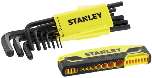 Набор шестигранных ключей Stanley 0-89-904, 9 штук