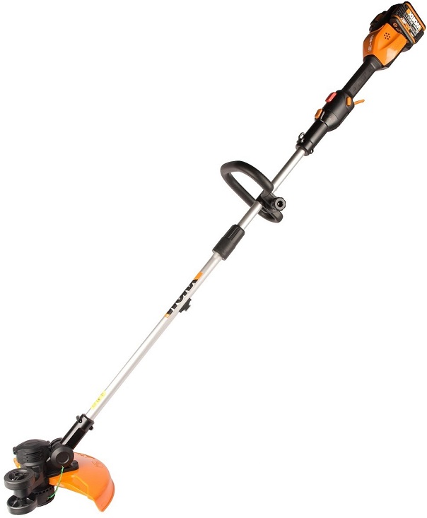 Аккумуляторный триммер WORX WG184E, 40В, 2х2.0 Ач, двойное ЗУ 2x2A 