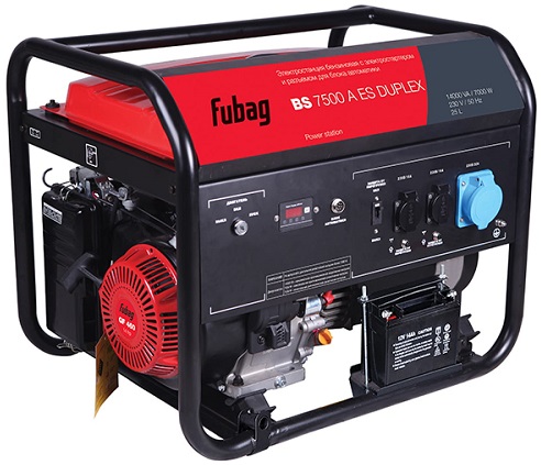 Бензиновая электростанция FUBAG 641001 BS 7500 A ES DUPLEX